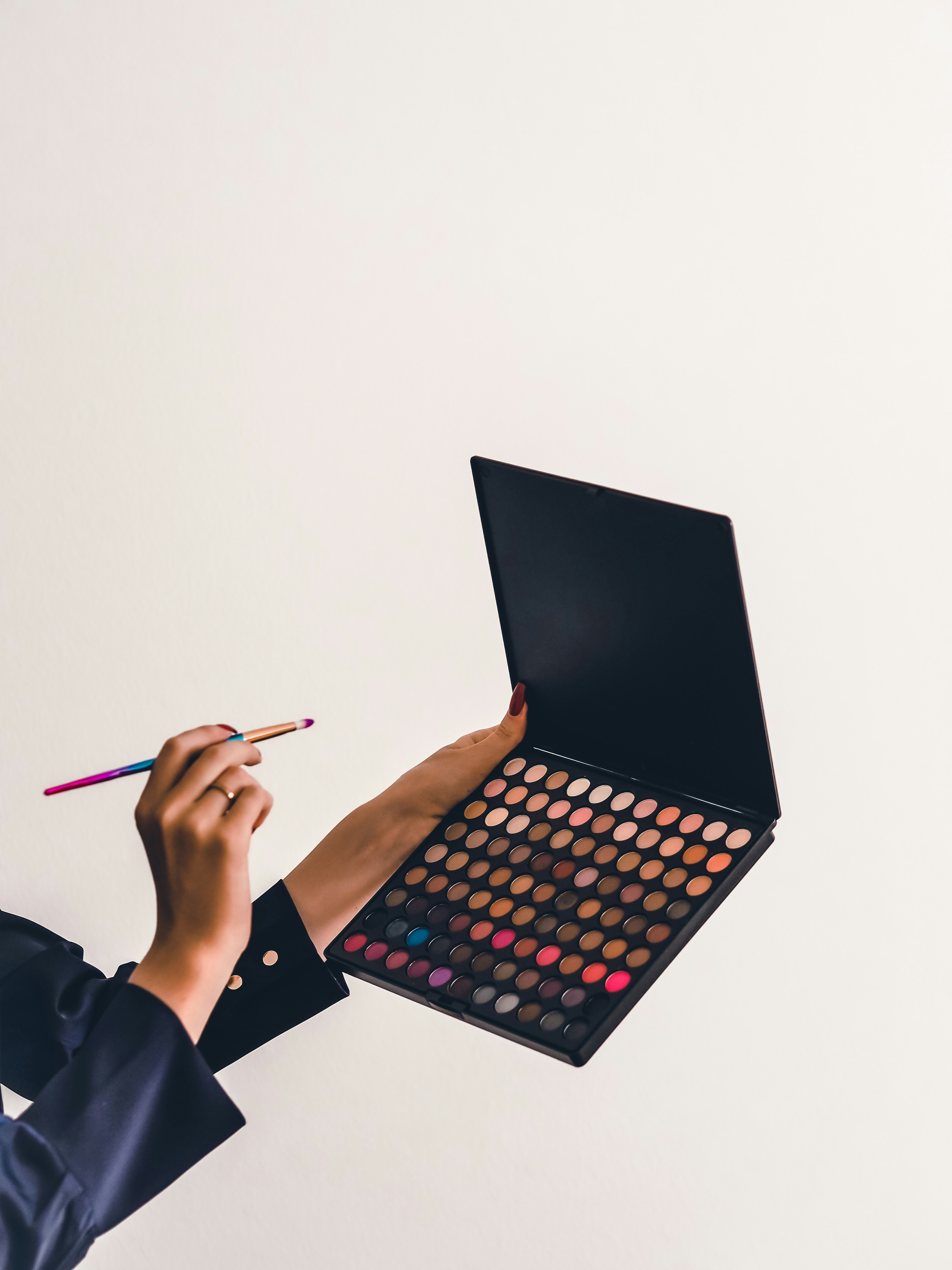 Professional makeup application